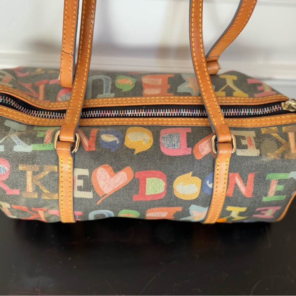 Vintage 90s Dooney & Bourke Signature Satchel - Picture 9 of 16